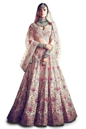 Women's Silk Semi stitched Lehenga Choli