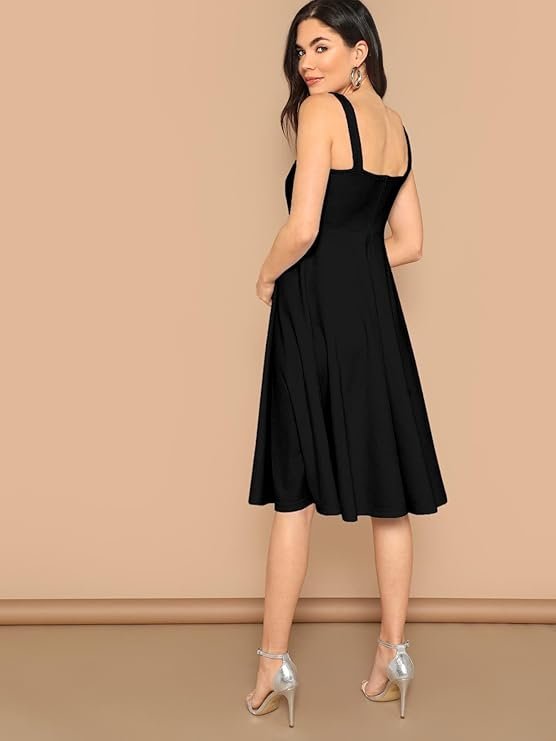 Black Sleeveless Bodycon Maxi Dress for Women | Casual & Party Wear Western Dress - Image 2